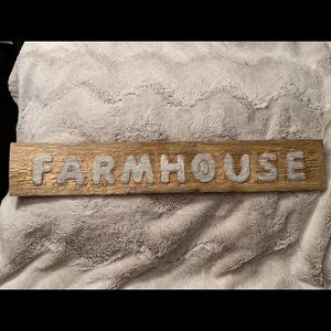 22 inch hand carved wall decor